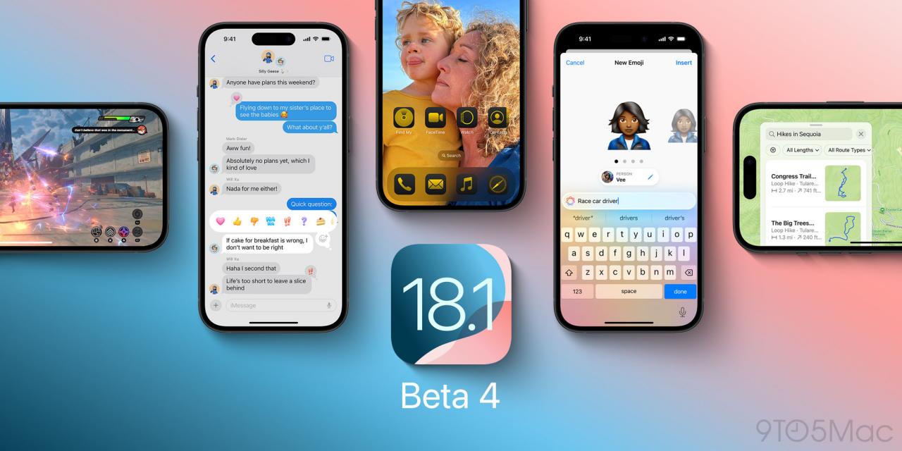 iOS 18.1 beta 4